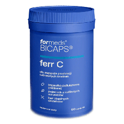 Ferr C Formeds Bicaps - Dla wsparcia produkcji czerwonych krwinek - 60 kapsułek