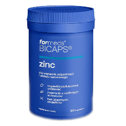 Zinc Formeds Bicaps - Dla wsparcia odporności i układu nerwowego - 60 kapsułek