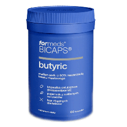 Butyric Formeds Bicaps - Maślan sodu z 80% zawartością kwasu masłowego - 60 kapsułek