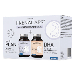 Multi plan DHA Prenacaps Formeds - Zestaw dla kobiet planujących ciążę - 2 x 60 kapsułek