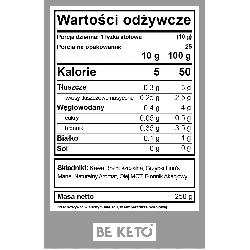 Kawa Rozpuszczalna Beketo – Brain Fuel z Olejem MCT i Lion’s Mane – Francuska Wanilia 250g