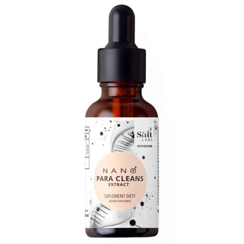 Nano Para Cleans SATI Labs - Wspomaga oczyścić ciało z pasożytów - 50 ml
