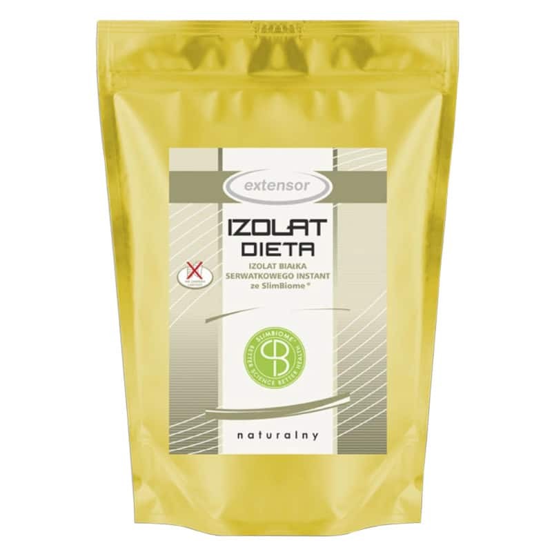 Extensor IZOLAT DIETA - Izolat białka serwatkowego Instant ze SlimBiome - 1000 g