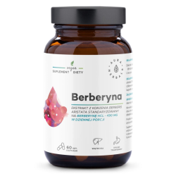 Berberyna Aura Herbals - Naturalne wsparcie wątroby - 60 kapsułek