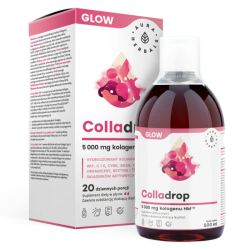Colladrop Glow kolagen morski 5000 mg Aura Herbals - 500 ml płyn