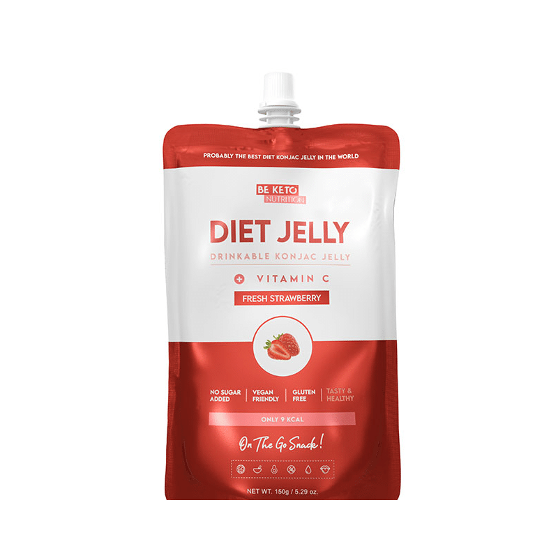Galaretka Dietetyczna Konjac BeKeto - W czterech różnych smakach - 150 g
