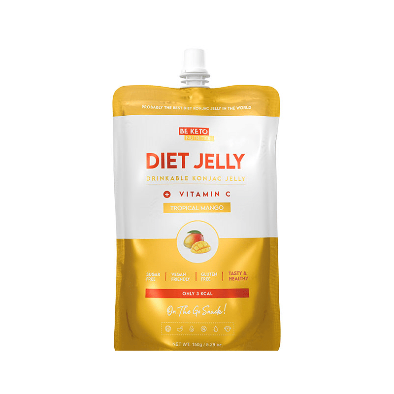 Galaretka Dietetyczna Konjac BeKeto - W czterech różnych smakach - 150 g