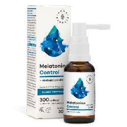 Melatonina Control + Melisa Aura Herbals - Wsparcie dobrego snu - 30 ml areozol