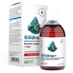 Silidrop krzem organiczny MMST + bor Aura Herbals - Zdrowe stawy i kości - 500 ml płyn