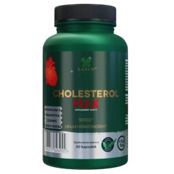 CHOLESTEROL MAX Lanco - Do walki z wysokim cholesterolem - 60 kapsułek