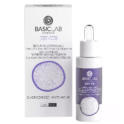 Serum ujędrniające BASICLAB - Poprawia elastyczność skóry i optycznie wypełnia zmarszczki - 30 ml