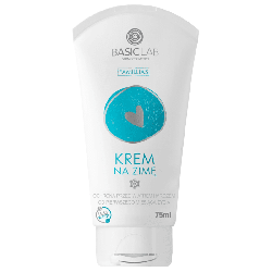 Krem lipidowy na zimę BASICLAB  - Ochrona przed wiatrem i mrozem 75 ml