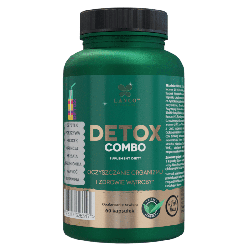 DETOX Combo Lanco - Oczyszczanie organizmu i zdrowie wątroby - 60 kapsułek