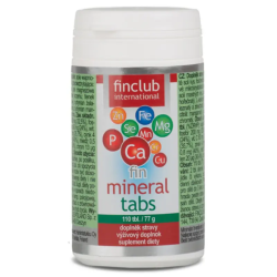 Mineraltabs Finclub - Źródło minerałów dla całej rodziny - 110 tabletek