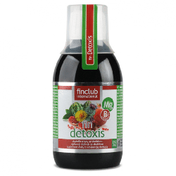 Detoxis Finclub - Ekstrakt z 9 ziół z magnezem i inuliną - 250 ml