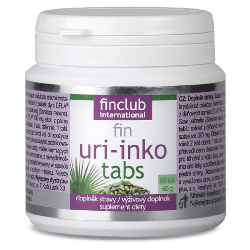 Uri-inko tabs Finclub - Ekstrakty z pestek dyni i owoców palmy sabałowej - 60 tabletek