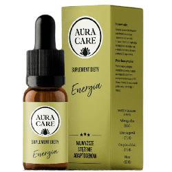 Energia AURA CARE - Moc 4 naturalnych składników - 15ml, około 300 kropli