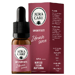 Zdrowe serce AURA CARE - Naturalne wsparcie dla serca i układu krążenia - 15ml, około 300 kropli