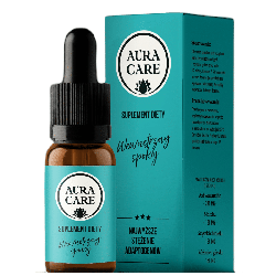 Wewnętrzny spokój AURA CARE - Wsparcie równowagi emocjonalnej - 15ml, około 400 kropli