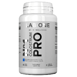N°1 Colostrum PRO LAB ONE - Naturalne wsparcie odporności z siarą bydlęcą - 60 kapsułek