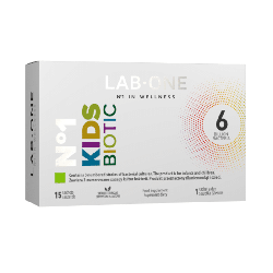 N°1 KidsBiotic LAB ONE - Wsparcie dla zdrowia jelit Twojego dziecka - 15 saszetek