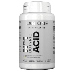 N°1 Butyric ACID LAB ONE - Wsparcie układu trawiennego - 60 kapsułek