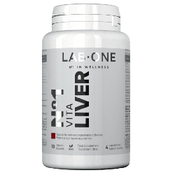 N°1 Vita Liver LAB ONE - Wsparcie funkcji wątroby - 90 kapsułek