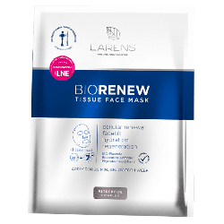 BIO Renew Tissue Face Mask LARENS WellU - Ujędrniająco-regenerująca maska w płacie - 1 sztuka 