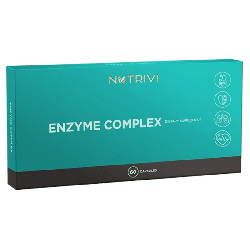 Enzyme Complex NUTRIVI WellU - Duet enzymów proteolitycznych: bromelainy i papainy - 60 kapsułek