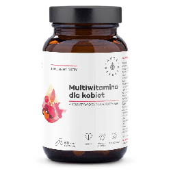 Multiwitamina dla kobiet Aura Herbals - Witaminy, minerały i koenzym Q10 - 60 kapsułek