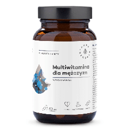 Multiwitamina dla mężczyzn Aura Herbals - Witaminy, minerały i ekstrakty roślinne - 60 kapsułek