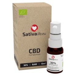 Olejek CBD 30% Sativa Life - Maksymalna moc natury - 12 ml