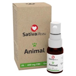 Animal CBD 5% Sativa Life - Wsparcie zdrowia Twojego zwierzaka