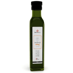 Olej Konopny Sativa Life - Naturalne kwasy omega 3-6-9 - 250 ml