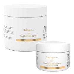 Maść Konopna 1500 mg CBD Sativa Life - Do twarzy i ciała - 50ml, 150ml