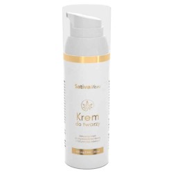 Krem do twarzy CBD Sativa Life - Intensywna pielęgnacja i regeneracja - 50 ml