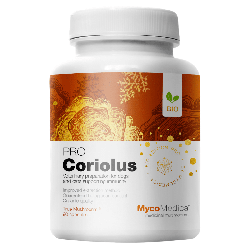 Coriolus PRO 35% MycoMedica - Wrośniak różnobarwny - 90 kapsułki
