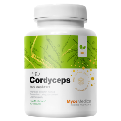 Cordyceps PRO 30 % MycoMedica - Maczużnik chiński - 90 kapsułek