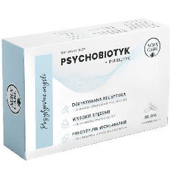 Pozytywne myśli Aura Care - Psychobiotyk + prebiotyk - 30 kapsułek