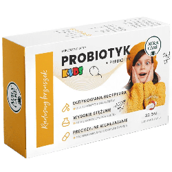 Radosny Brzuszek Kids Aura Care - Probiotyk + prebiotyk - 30 kapsułek