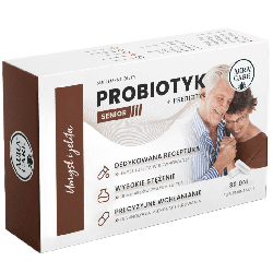 Umysł i jelita Senior Aura Care - Probiotyki dla Seniora - 30 kapsułek