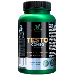 Testo combo Lanco - Reguluje poziom testosteronu - 60 kapsułek