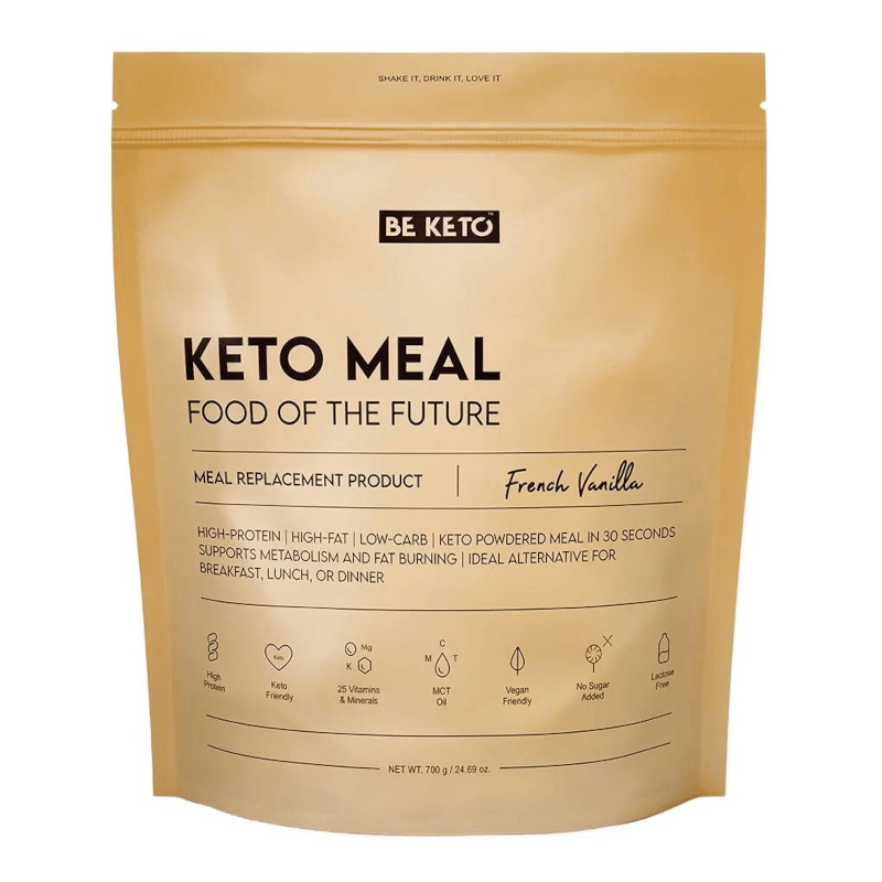 Posiłek keto BeKeto- Francuska Wanilia oraz Belgijska Czekolada - 700g