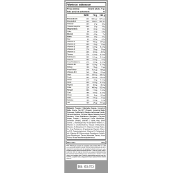 Posiłek keto BeKeto- Francuska Wanilia oraz Belgijska Czekolada - 700g