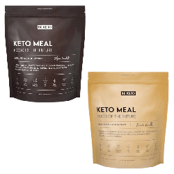 Posiłek keto BeKeto- Francuska Wanilia oraz Belgijska Czekolada - 700g