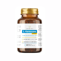 L-Karnozyna 400 mg NaturDay - Plus witamina E, koenzym Q10 - 60 kapsułek