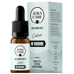 Cukier w normie Aura care - Berberys, Gurmar, Morwa biała, Cynamon, Chaga - 15 ml