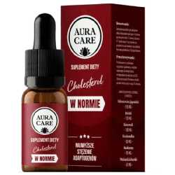 Cholesterol w normie Aura care - Rdestowiec japoński, Reishi, Mniszek lekarski - 15 ml