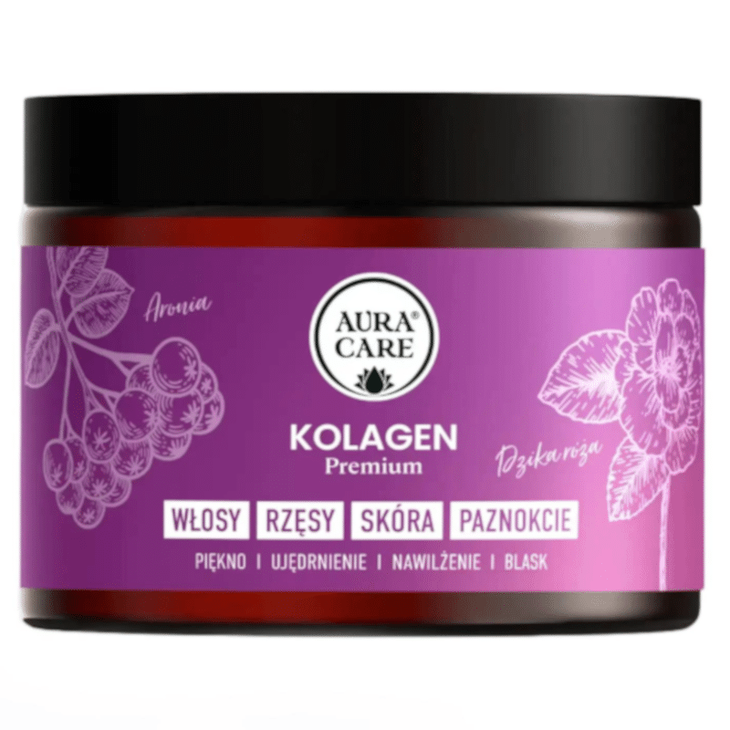 Kolagen Piękno Aura care - Wsparcie włosów, skóry i paznokci - 200 gram