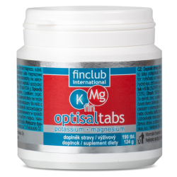 Optisaltabs Finclub - Źródło potasu i magnezu - 190 tabletek